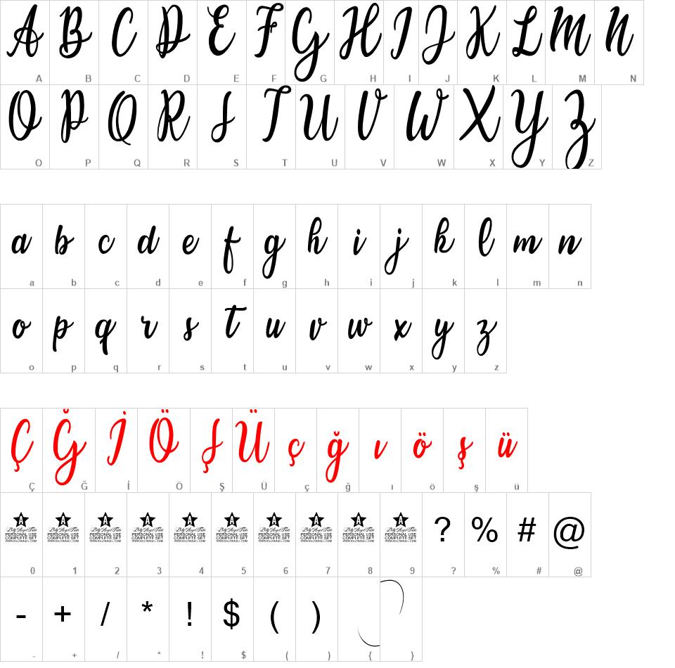 Candice font